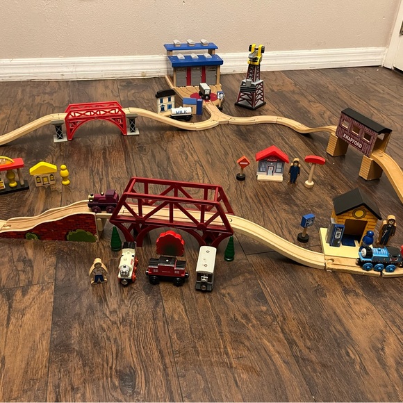 Thomas & Friends Wooden Train set - The Works - Picture 1 of 10